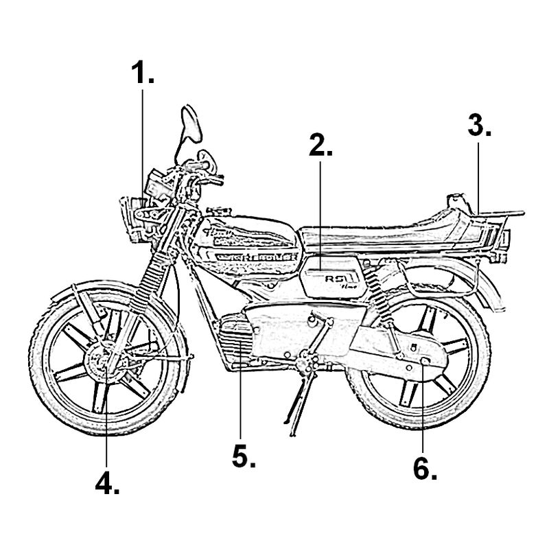 Parts by drawing