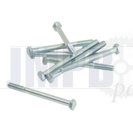 Hex bolt M8X80 Galvanized Din 931