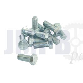 Hex bolt M6X20 Galvanized Din 933