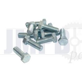 Hex bolt M7X30 Galvanized Din 933