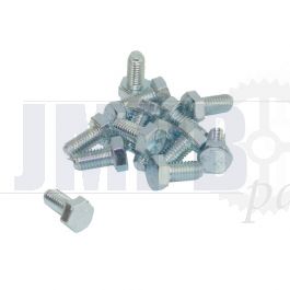 Hex bolt M5X8 Galvanized Din 933