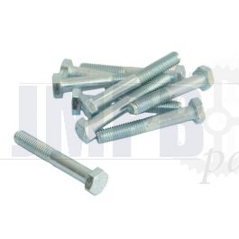 Hex bolt M8X55 Galvanized Din 931