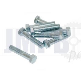 Hex bolt M7X35 Galvanized Din 931