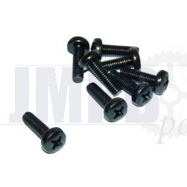 Cylinder screw Black M6X20 Din 7985H