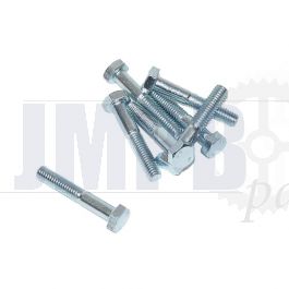 Hex bolt M6X35 Galvanized Din 931