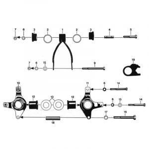 17. Zundapp 529 Engine mounting