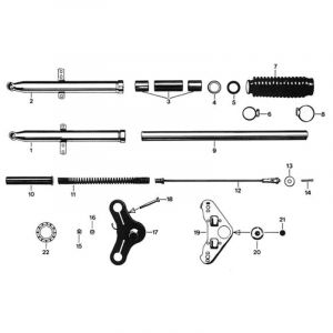 18. Zundapp 529 Front fork