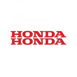 Stickerset Honda Word Red 12CM