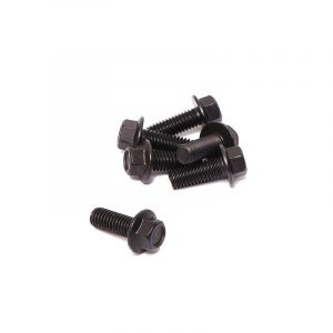 Flange bolt Black M6X15 Hex