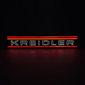 Lamp Kreidler Stripes LED Red