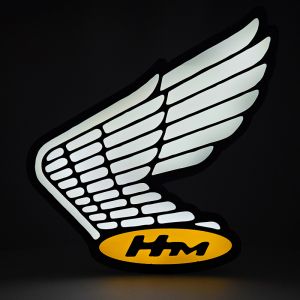 Lamp Honda Logo LED White/Yellow