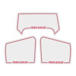 Stickerset Honda MT50 Paris Dakar White / Red 3-Parts