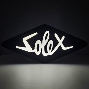 Lamp Solex Logo LED Black