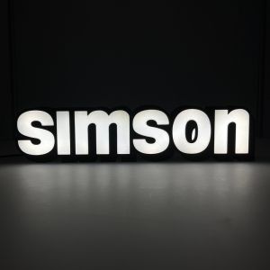 Lamp Simson Logo LED Black