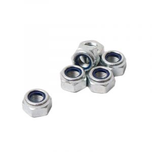 M4 Locknut Galvanized Din 985