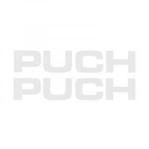 Sticker Puch 117X21MM White 2 pieces