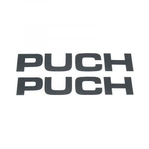 Sticker Puch 118X22MM Anthracite 2 pieces