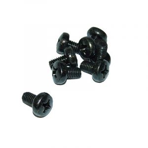 Cylinder screw Black M6X10 Din 7985H