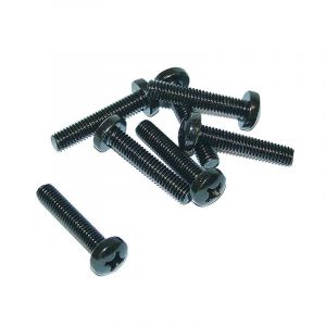 Cylinder screw Black M6X30 Din 7985H