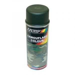 Motip Camouflage Lacquer Olive Green - 400ML