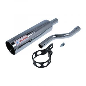 Exhaust Silencer Chrome Honda MT Jamarcol