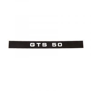 Sticker Zundapp GTS50 Black/White