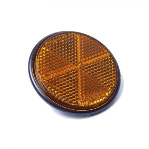 Reflector Orange Round 60MM M5 Bolt