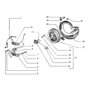 Ignition Vespa Ciao Contacts points