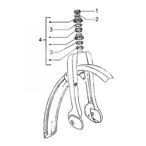 Steering head Vespa Ciao