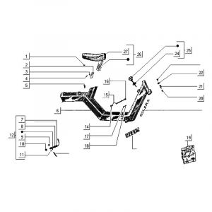 Frame Gilera Citta