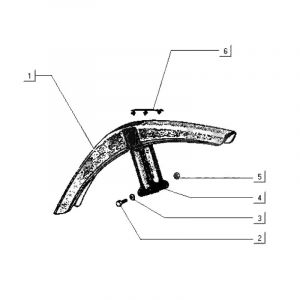 Front Fender Gilera Citta