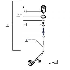 Speedometer Gilera Citta