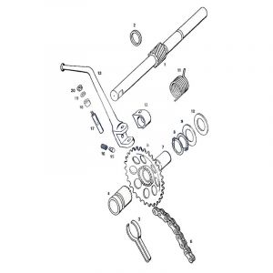 Kickstart Tomos Flexer up to 2006