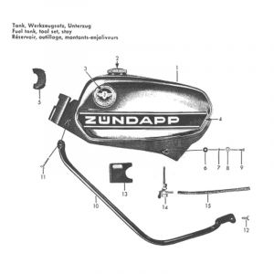 Fuel Tank Zundapp 517