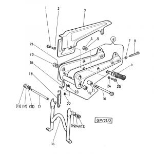 Swingarm Puch Monza