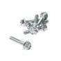 Flange bolt Galvanized Toothed M6X30 Din 6921