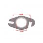 Exhaust gasket for D.I.Y Flange