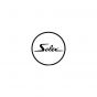 Sticker Solex Logo Round White/Black 41MM