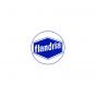 Sticker Flandria Logo Blue/White 41MM