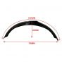 Front Fender Enduro / Cross Black Universal