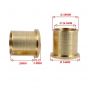 Swingarm Axle Bearings Zundapp Sprinter Brass