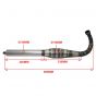 Exhaust Zundapp SP-50 36MM