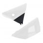 Side panel set White Yamaha DT50/80MX