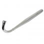 Exhaust 36MM Zundapp Single Nod Open Chrome