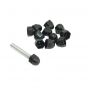 Cover M10 Hex nut Black A piece 