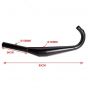 Exhaust 36MM Zundapp M90 Black