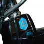 3D Sticker Piaggio Emblem Hex 32X38MM