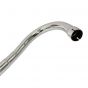 Exhaust 36MM Zundapp Single Nod Chrome