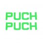 Sticker Puch 120X35MM Green 2 pieces