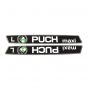 Tank transfer set Puch Maxi L Black/Chrome